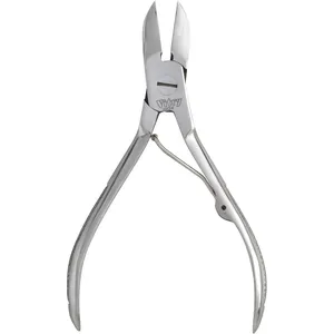 Stainless Steel Nail Nippers - Silver, Precision Cutting for Thicker Nails, Lifetime Guarantee