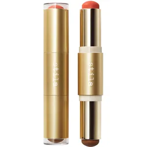 Stila Blush & Bronze Hydro-Blur Cheek Duo - Papaya & Tan for Dewy, Buildable Glow