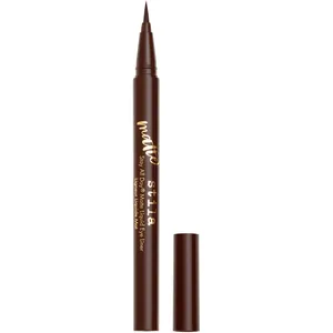 Stila Stay All Day Matte Liquid Eye Liner - Matte Brown, Waterproof, Long-Lasting, Ultra-Precise
