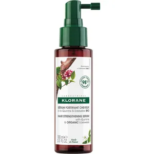 Strengthening Serum with Quinine and Organic Edelweiss for Thinning Hair - 98% Natural Ingredients