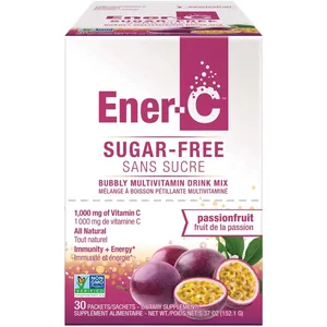 Sugar Free Passion Fruit Multivitamin Drink Mix with Mineral Ascorbate Vitamin C