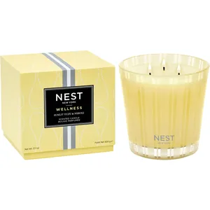 Sunlit Yuzu & Neroli 3-Wick Candle - Premium Scented Candle for a Joyful Ambiance