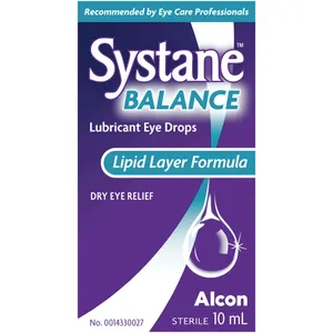 Systane Balance Eye Drops 10ml for Dry Eye Relief, Moisturizing Formula, Soothing Hydration