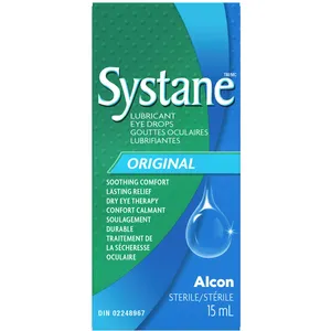 Systane Lubricating Eye Drops 15ml - Relief for Dry Eyes, Soothing Hydration & Comfort
