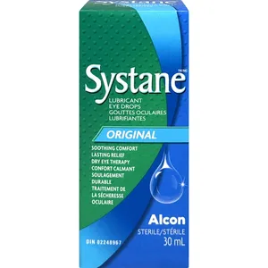 Systane Lubricating Eye Drops 30ml - Soothing Relief for Dry Eyes, Hydrating Formula
