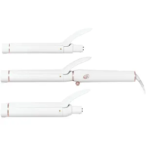T3 Switch Kit Classic Trio Curling Iron with 3 Interchangeable Barrels for Curls and Waves