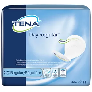 TENA Day Incontinence Pad Insert, Regular Absorbency for Moderate to Heavy Protection