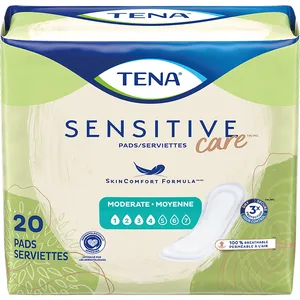 TENA Intimates Moderate Regular Pad - 100% Breathable, Super Absorbent for Bladder Leakage Protection