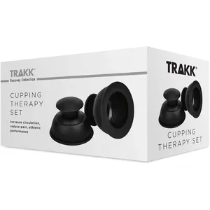 TRAKK Cupping Therapy Set for Relaxation and Pain Relief – Complete Kit with Accessories