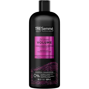 TRESemmÃ© 24 Hour Volume Shampoo 828ml for All-Day Body, Bounce, and Manageability