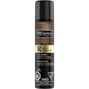 TRESemmÃ© Root Touch-Up Hair Spray Light Brown - Instant Grey Coverage, Ammonia-Free, Smudge-Proof