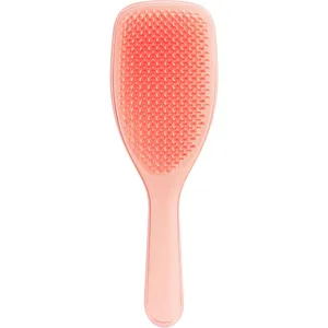 Tangle Teezer Ultimate Detangler Large Peach Glow for Long, Thick, Curly Hair - Pain-Free Detangling