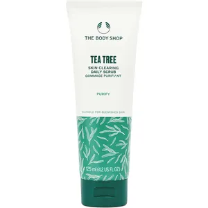 Tea Tree Skin Clearing Daily Scrub with Community Fair Trade Tea Tree Oil for Blemished Skin