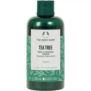 Tea Tree Skin Clearing Toner for Oily Skin - Vegan, Enriched with Fair Trade Tea Tree Oil