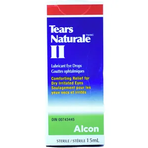 Tears Naturale II Eye Drops 15ml â€“ Soothing Relief for Dry Eyes, Hydrating Formula