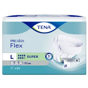 Tena Flex Super Brief, Large - Breathable Incontinence Solution for Ultimate Comfort and Care
