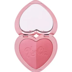 Thailor Blush Cheeky Duo - Heart-Shaped Compact, Cruelty-Free, Sulfate-Free, Paraben-Free