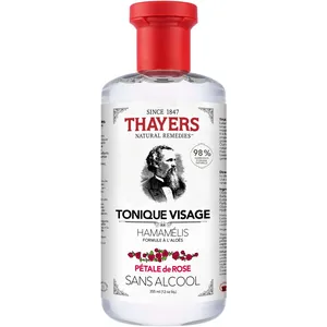 Thayers Rose Petal Alcohol-Free Witch Hazel Face Toner with Aloe Vera, 355ml - Hydrating & Soothing