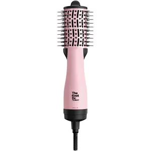 The Knot Dr All-in-One Mini Oval Dry Brush for Smooth, Shiny Hair - Perfect for All Hair Types
