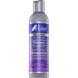 The Mane Choice Alpha Easy On The Curls Shampoo - Hydrating, Detangling, Sulfate-Free, Biotin