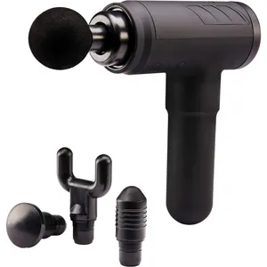 Therapist Select Massage Gun - Deep-Kneading Relief, 3 Intensity Levels, 4 Massage Heads