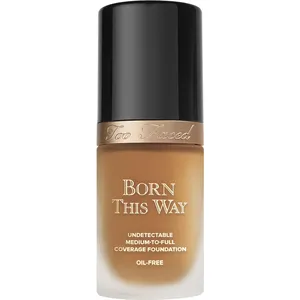 Too Faced Born This Way Foundation - Warm Sand, Oil-Free, Medium-to-Full Coverage, 35 Shades