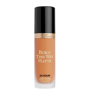 Too Faced Born This Way Matte 24HR Foundation Sable - Oil-Free, Medium to Full Coverage, Long-Wearing