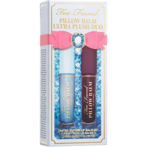 Too Faced Pillow Balm Ultra Plush Duo - Luxurious Hydration for Soft, Kissable Lips