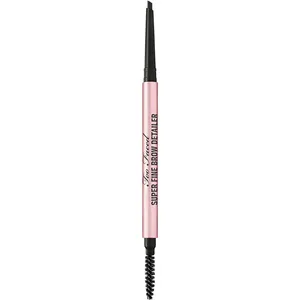 Too Faced Super Fine Brow Detailer Pencil - Soft Black for Precise Microblading Effect