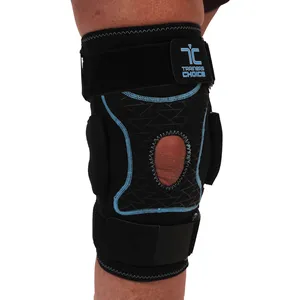 Trainers Choice Hinged Knee Brace for Men & Women - Adjustable Compression, Support for MCL & LCL