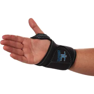 Trainers Choice Wrist Compression Wrap for Men and Women - Adjustable Thermal Comfort, Latex-Free