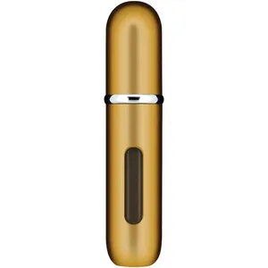Travalo Excel Gold Portable Perfume Spray - TSA Approved, 5mL Travel Size Fragrance Atomizer