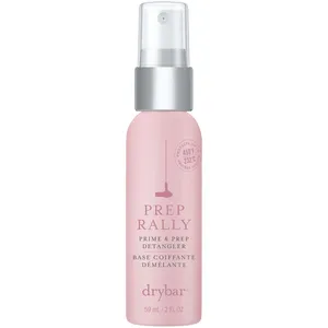 Travel Size Prep Rally Prime & Prep Detangler - Lightweight Heat Protectant for Fine to Medium Hair