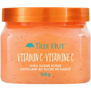 Tree Hut Vitamin C Shea Sugar Scrub - Exfoliating Body Scrub with Citrus Scent, 18 oz Size