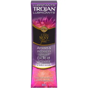 Trojan Arouses & Intensifies Personal Lubricant - Warming, Cooling & Tingling Sensations for Intimacy