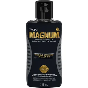 Trojan Magnum Premium Water-Based Personal Lubricant - 1000x Moisture for Smooth Intimacy