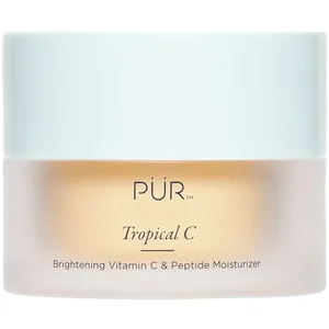 Tropical C Brightening Vitamin C & Peptide Moisturizer - Hydrating Gel with Tropical Fruit Extracts