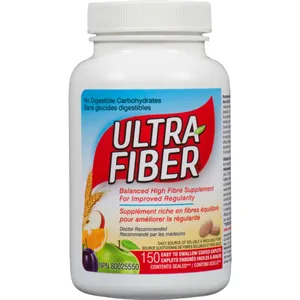 Ultra Fiber 150ct - High Fiber Supplement - Doctor Recommended for Daily Digestive Health