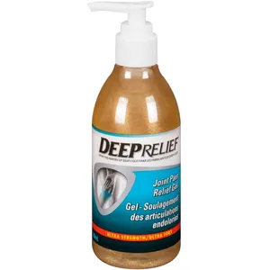 Ultra Strength Joint Pain Relief Gel - Deep Relief with Menthol for Fast Inflammation Reduction