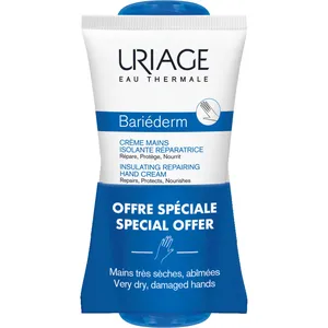 Uriage Bariederm-Cica Hand Cream BOGO F2024 - Insulates, Protects & Soothes with Manuka Honey