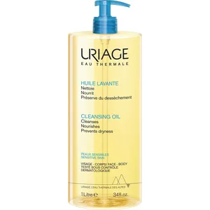 Uriage Cleansing Oil - Hydrating Daily Care for Soft, Clean Skin - Gentle Scented Formula