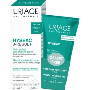 Uriage Hyséac 3Régul+ & Cleansing Gel for Oily Blemish-Prone Skin