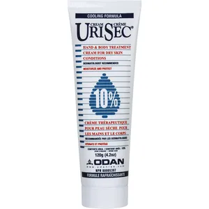 Urisec 10% Cream - Moisturizing Therapeutic Hand & Body Treatment for Dry Skin, Non-Greasy Formula