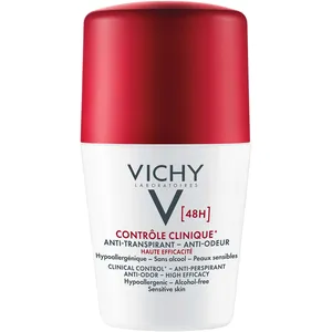 VICHY Clinical Control 48H Deodorant for Women - Anti-Odour, Anti-Humidity, Hypoallergenic Formula