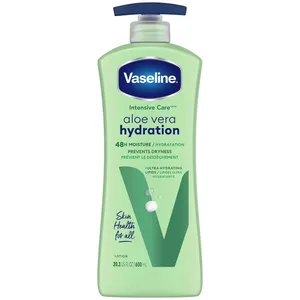 Vaseline Intensive Care Aloe Vera Lotion for Dry Skin, 10.1 oz, Non-Greasy, Moisturizing Formula