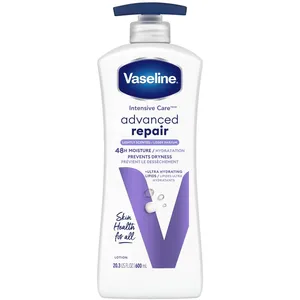 Vaseline Intensive Care Body Lotion 600ml - Advanced Repair Moisturizer for Dry, Itchy Skin