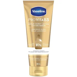 Vaseline Luminous Glow Pro VitaB3 Serum Burst Lotion 222ml - Hydrating Skin Care with Vitamin E