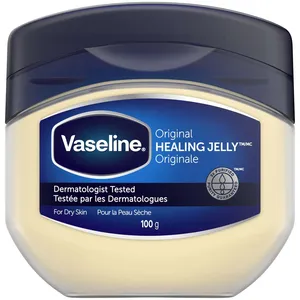 Vaseline Petroleum Jelly Original 100g - Triple Purified, Hypoallergenic Moisturizer for Sensitive Skin