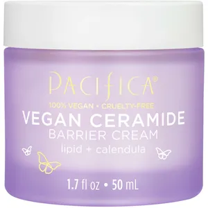 Vegan Ceramide Barrier Face Cream for Sensitive Skin - Fragrance-Free, Hydrating, and Soothing