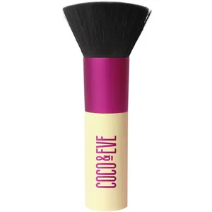 Vegan Kabuki Self Tan Brush - Achieve an Even Tan with Silky Bristles for Natural Glow